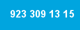 923 309 13 15 923 309 13 15